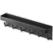 (Direct mail from Japan) Yamazaki Yamazaki storage bracket magnet key hook and tray black with exquisite workmanship