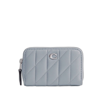 Japan direct mail COACH Womens compact zipper card holder quilted model CM505 LHN19
