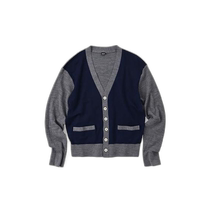 Japanese direct mail carded 908 striped cardigan 45R cardigan