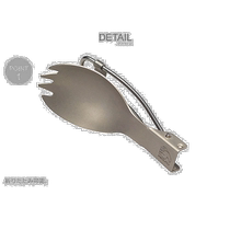 Japon Courrier direct Nordisk extérieur NORdisk FOLDING TITANIUM SPOON TITAN SPORK FOLDABLE