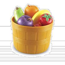 (Direct mail from Japan) Learning Resources Simulation Set Fruit Basket LER9720