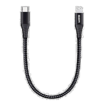 (Direct mail from Japan) ESR USB C to Lightning cable 0 2 m Type-C cable black