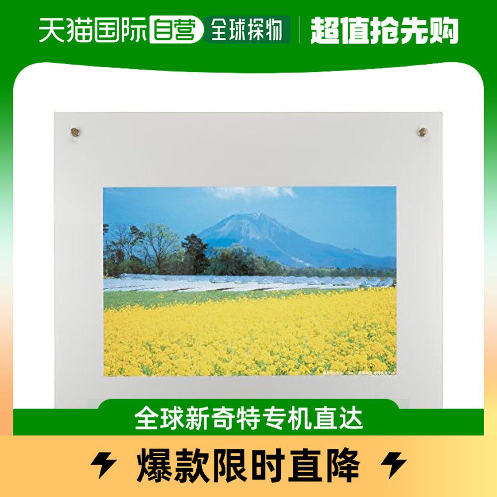 (Japan Direct Mail) Fujicolor Fujifilm Photo Frame 40104 Silver 001739-Taobao
