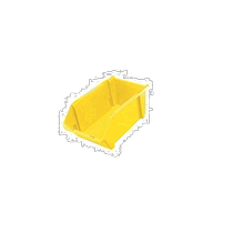 (Direct mail from Japan) Trusco Zhongshan T-shaped storage box yellow T8-Y