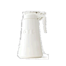 Japan direct mail zero Japan handmade oil pot easy to clean liquid storage honey jar