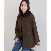 (Direct Mail from Japan) PourVous Womens Collarless Jacket