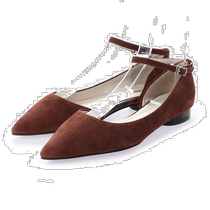 (JAPAN DIRECT MAIL) Ранда РАНДА настоящая кожа] 3E sude sude high high cold shoes (BROWN) WOMEN