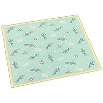 (Direct mail from Japan) Skedar lunch cloth Curious George pattern large size 52x52cm KB56-A