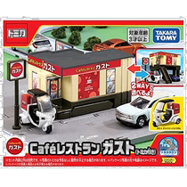 Japan Direct Mail (Japan Direct Mail) Takara Tomy Toy Car Set Family Restaurant Gusto