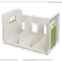 (Direct mail from Japan) Nakabayashi Nakabayashi Shuli PP plastic 4 grid white green PLS-BE1-G