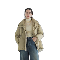 Japan Direct Mail A TOKYO Womens Large Size Double Pocket Down Jacket Brand Classic Style Warmth in Winter