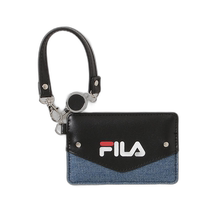 Direct mail from Japan FILA Unisex leather denim letter pass bag JUNEFIS0634