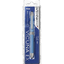 (Direct Mail from Japan) Pentel Ballpoint Pen Vicuña EX XBXW1575S Sky Blue Work