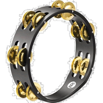Self-operated｜MEINL Percussion wooden handbell ring black double row golden bell bell sound