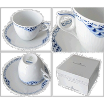 Japan direct mail Royal Copenhagen Royal Copenhagen Princess coffee cup and saucer tea cup and saucer 170ml