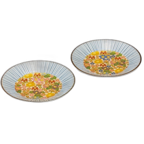 Japanese direct mail Kutani yaki universal plate birthday