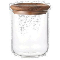 (Direct mail from Japan) KINTO BUMNEU wooden lid glass container 800ml for coffee bean storage