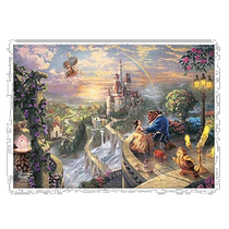 Japan Direct Mail (Japan Direct Mail) Tenyo Jigsaw Puzzle Beauty and the Beast 500 pieces 35x49cm D-50