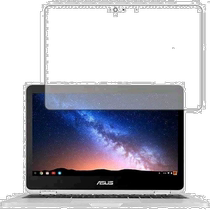(Direct mail from Japan) Pda Kobo ASUS Chromebook Flip C302CA Crystal Protection