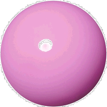 (Direct mail in Japan) SASAKI Medium ball M-20B pink gymnastics