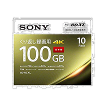 Sony Blu-ray BE-RE burning disc 10-pack 3-layer 2x speed 100 GB printing printer