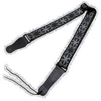 (JAPAN DIRECT MAIL) HOSCO GUITAR BRACES PRINTED WEAVE 98-160cm Width 5cm GREY ENSEMBLE STR-DG7