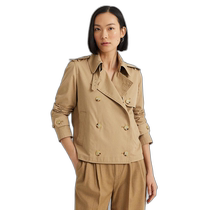 Direct mail from Japan LAUREN RALPH LAUREN Womens short double-breasted trench coat WMLROTWS28205
