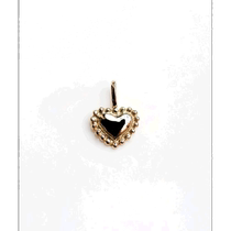 Japanese direct mail cui-cui K10 gold heart-shaped jewelry for men and women suitable for various occasions. High