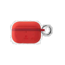 (Japanese direct mail) Hamee Grip On AirPods Pro phone shell silicone gel red]