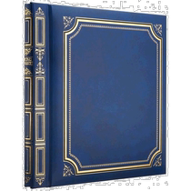 (Japan Direct Post) Nakabayashi album L Size navy blue -LG-301-B