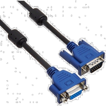 (Direct mail from Japan) Elecom monitor extension cable VGA-VGA 3 meters black CAC-E30BK