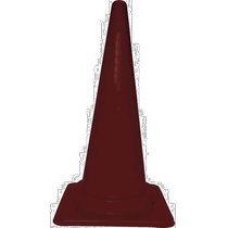 Japan direct mail Japan direct purchase TRUSCO safety corn width 380 mm X height 700 mm brown TCC DBR