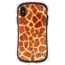 (Japan direct mail)HameeiFaceFirstClassAfricaiPhoneXS X mobile phone case giraffe