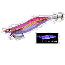 (Direct mail from Japan) EGI AURIE-Q LC Wooden Shrimp Lure Bait False Bait 3 No. 5 KVP: 17 Purple Pink