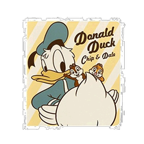 (Direct mail from Japan) FUJICOLOR Polaroid Photo Album Donald Duck 32-piece storage 205828