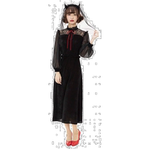 PartyCityCosplay set classic long witch witch sexy cute party