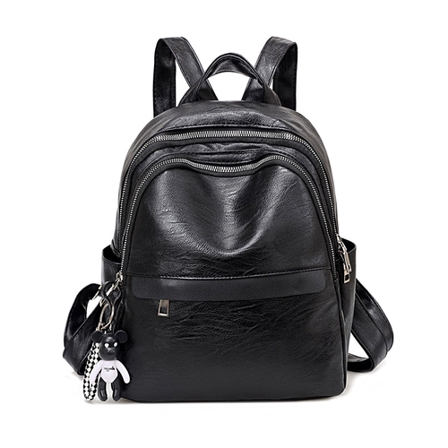 Рюкзак, полиуретановая сумка через плечо, модная универсальная сумка для путешествий, в корейском стиле