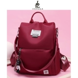 Водонепроницаемый рюкзак, универсальная вместительная и большая сумка через плечо для отдыха, анти-кража, ткань оксфорд, 2021 года, в корейском стиле