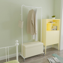 Clothes Hanger Home Floor-Style Cloister Bedroom Living-room Living-room Hanging Hanger Clothing Containing Box Removable Balcony Clotheshorse