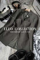 Clearance Pickup Private Collection Designer Series 100 Acetic Acid Puff Sleeve Blazer Womens Fashion Top