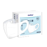 unifree Белая трехмерная комфортная дышащая медицинская маска для взрослых, 3D, трехмерная защита, 30 штук