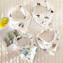 Milk towel thin partition towel special mouth pad for summer baby gauze towel water pocket ultra-thin nursing cloth single layer thin