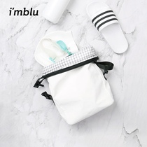 Imbluu New DuPont paper travel bag men and women sports swimming waterproof fitness bag short distance light storage bag