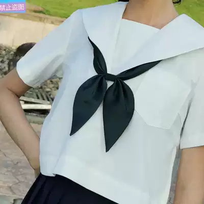 jk triangle towel Japanese students college style uniform shirt Seaman accessories free of gold fish knot bow tie scarf women