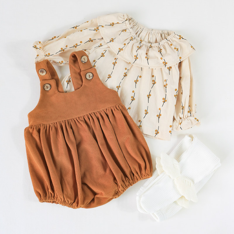 Girl Suit Autumn Dress 2022 New Korean Version Children Foreign Pie Two Sets Baby Super Cute Female Baby Clothes Fall