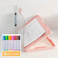 1246 вишнёво-розовый (двойной слой с боковым отверстием для 12-цветных маркеров для доски)