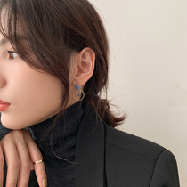 South Korean web Red minimalist Temperament Earrings 2021 New Tide Gentle Ear Clip Without Earbuds Woman Design Sense Ear Accessories