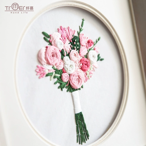 Трехмерный набор материалов для беременных, «сделай сам», с вышивкой, подходит для начинающих, свадебный подарок, европейский стиль