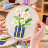 Шерстяной трехмерный набор материалов, ткань, DIY, с вышивкой, свадебный подарок