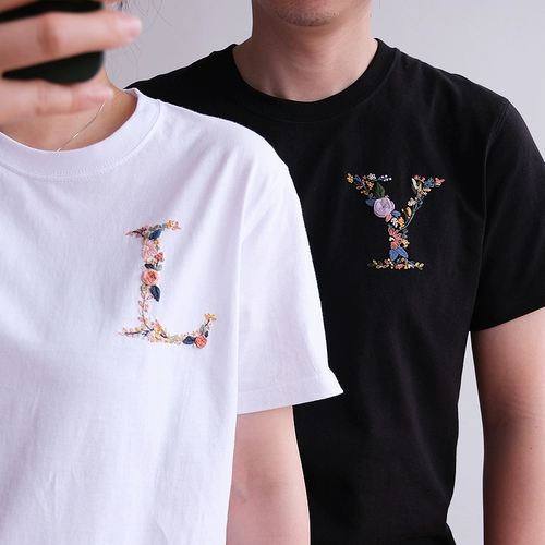 Набор материалов с буквами ручной работы для начинающих, шарф, с вышивкой, «сделай сам», подарок на день рождения